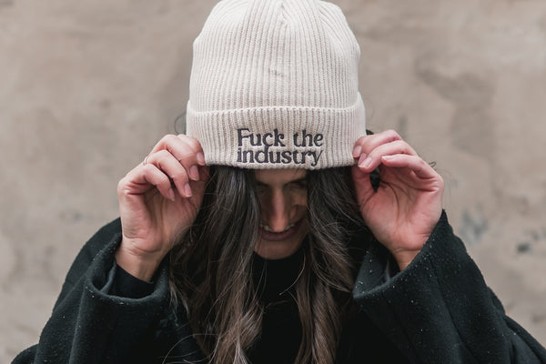 Beanie-grau