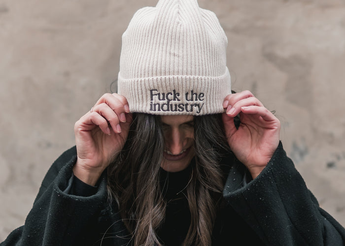 Beanie-grau