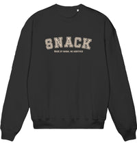 Snack Sweater – Made by Mama, No Additives – Schwarz