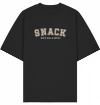 Snack Shirt – Made by Mama, No Additives (Schwarz)