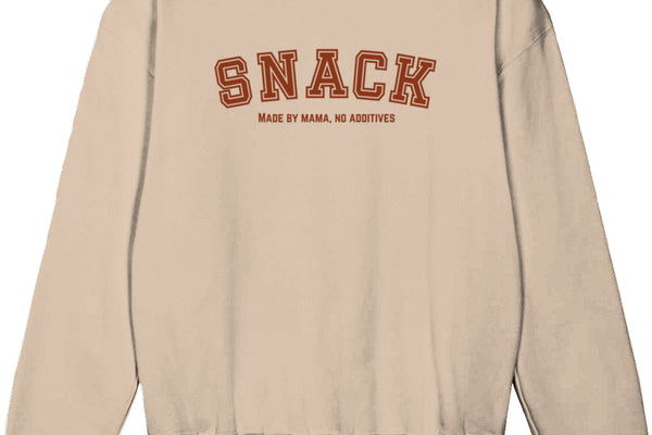 Snack Sweater – Made by Mama, No Additives – Beige