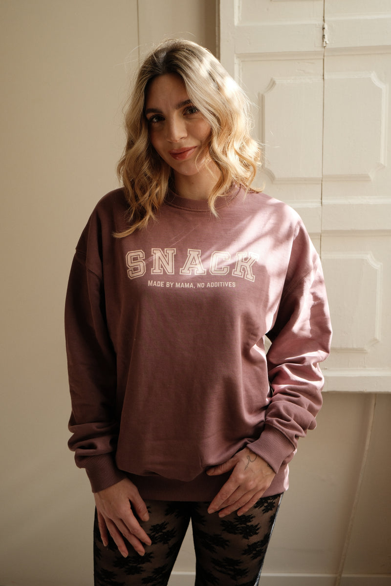 Leche Sweater – Made by Mama, No Additives – Mauve