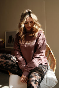 Leche Sweater – Made by Mama, No Additives – Mauve