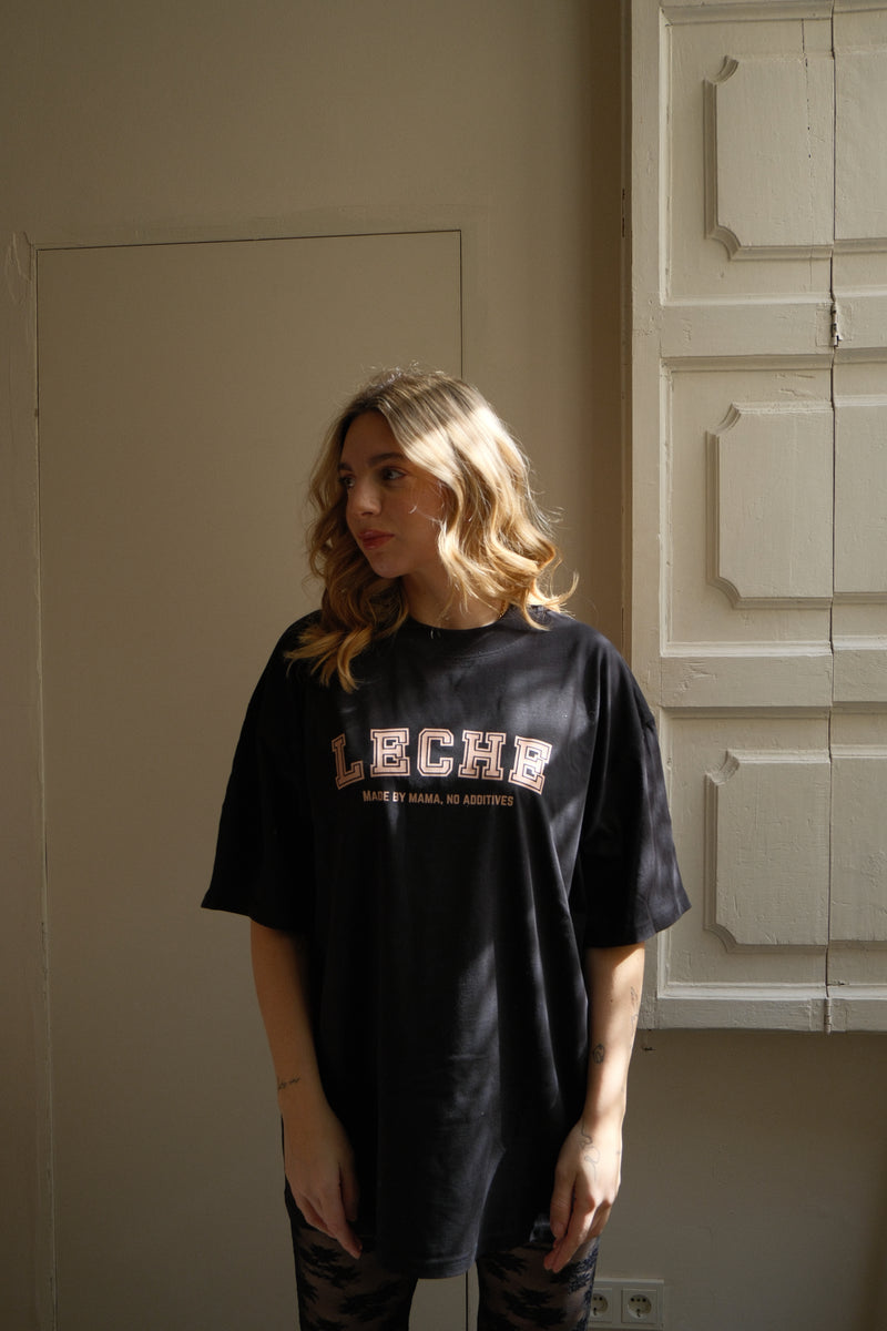 Snack Shirt – Made by Mama, No Additives (Schwarz)
