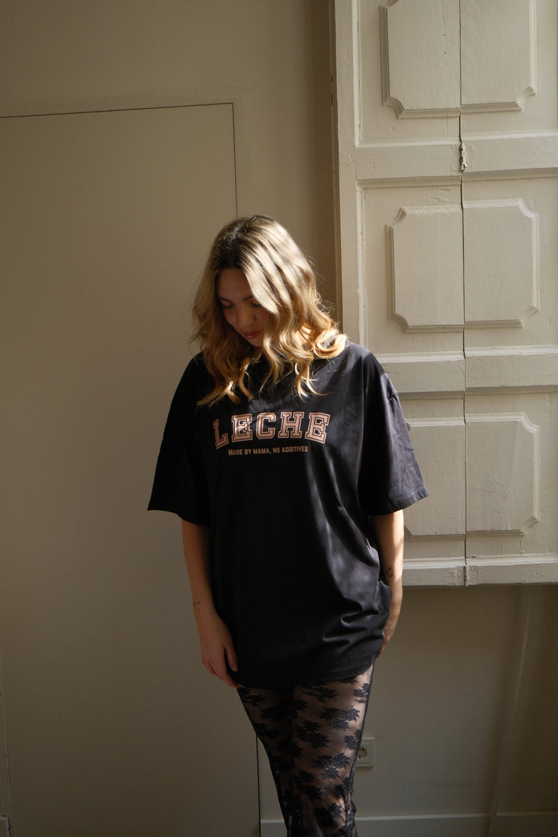 Snack Shirt – Made by Mama, No Additives (Schwarz)