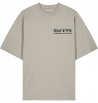 Breastkeeper - Shirt Stone - Druck blau